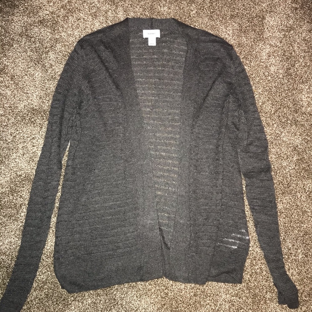 Old Navy Gray Cardigan